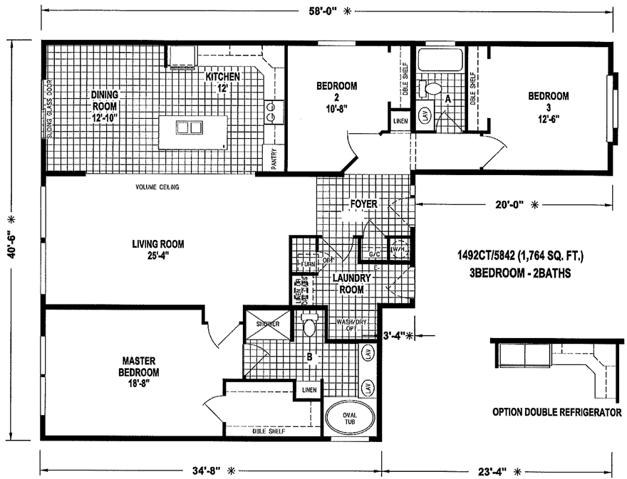 40 Ft Wide House Plans Duplex