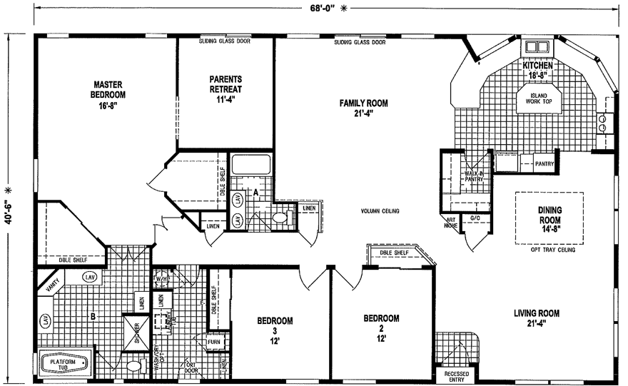 5 Bedroom Triple Wide Mobile Home Floor Plans Texas Viewfloor co